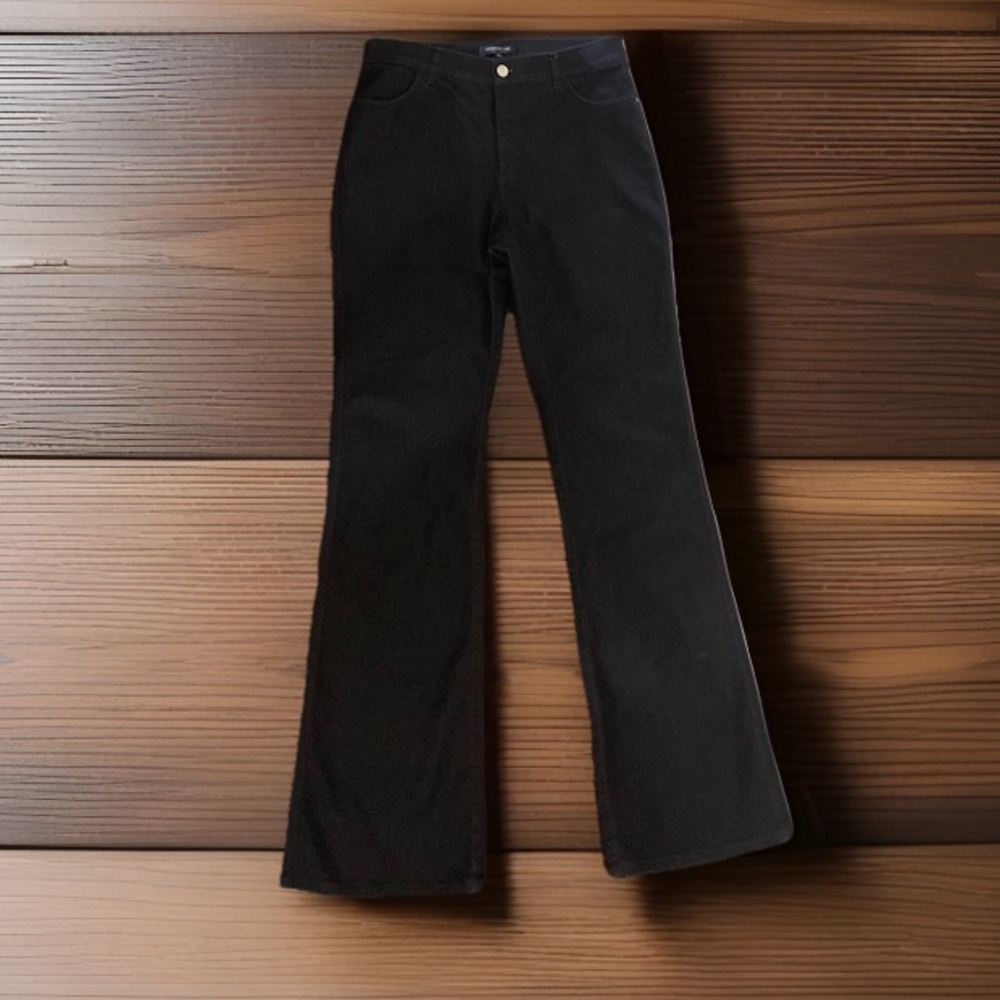 Lafayette 148 New York Black Boot Cut Jeans